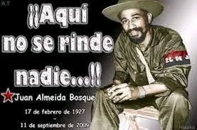 Hombre íntegro, himbre de ley, hombre de palabra con filo.
Juan Almeida Bosque