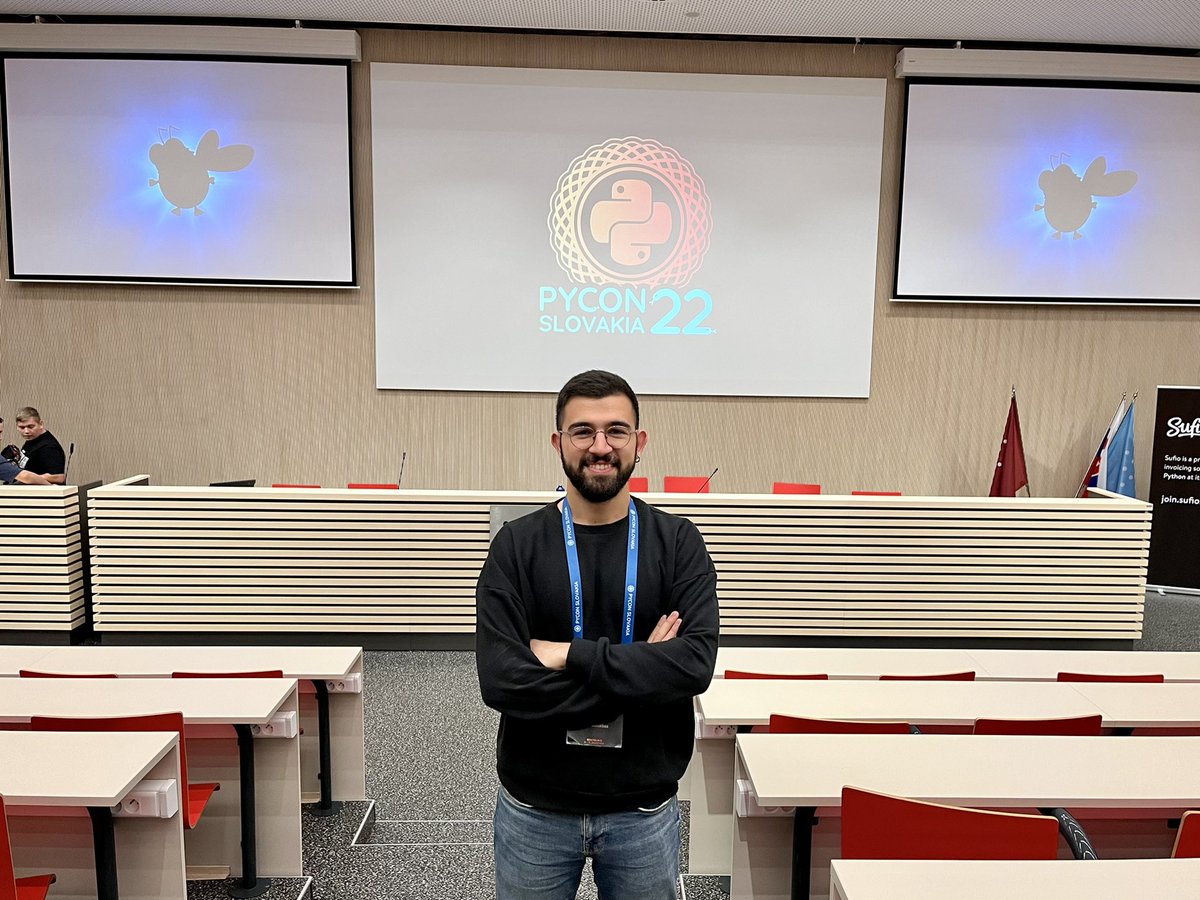 canbolukbas's tweet photo. I’m truly happy to attend #PyConSK . I learned a lot during these 3 days and my to-do’s list became full of topics to research of. This was my first conference and will not be the last for sure! https://t.co/LfwRmL01oU