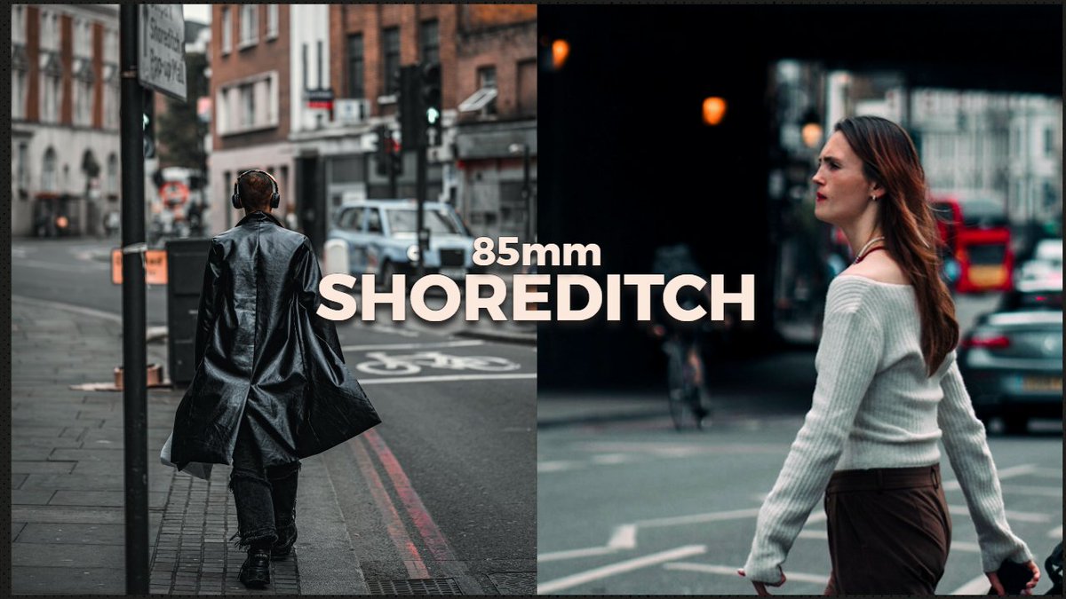 This week we only use 85mm around Shoreditch!
youtu.be/NFZFY5LTq4o