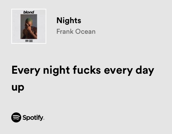thesadbaby's tweet photo. frank ocean was right https://t.co/KO7zTSjziq