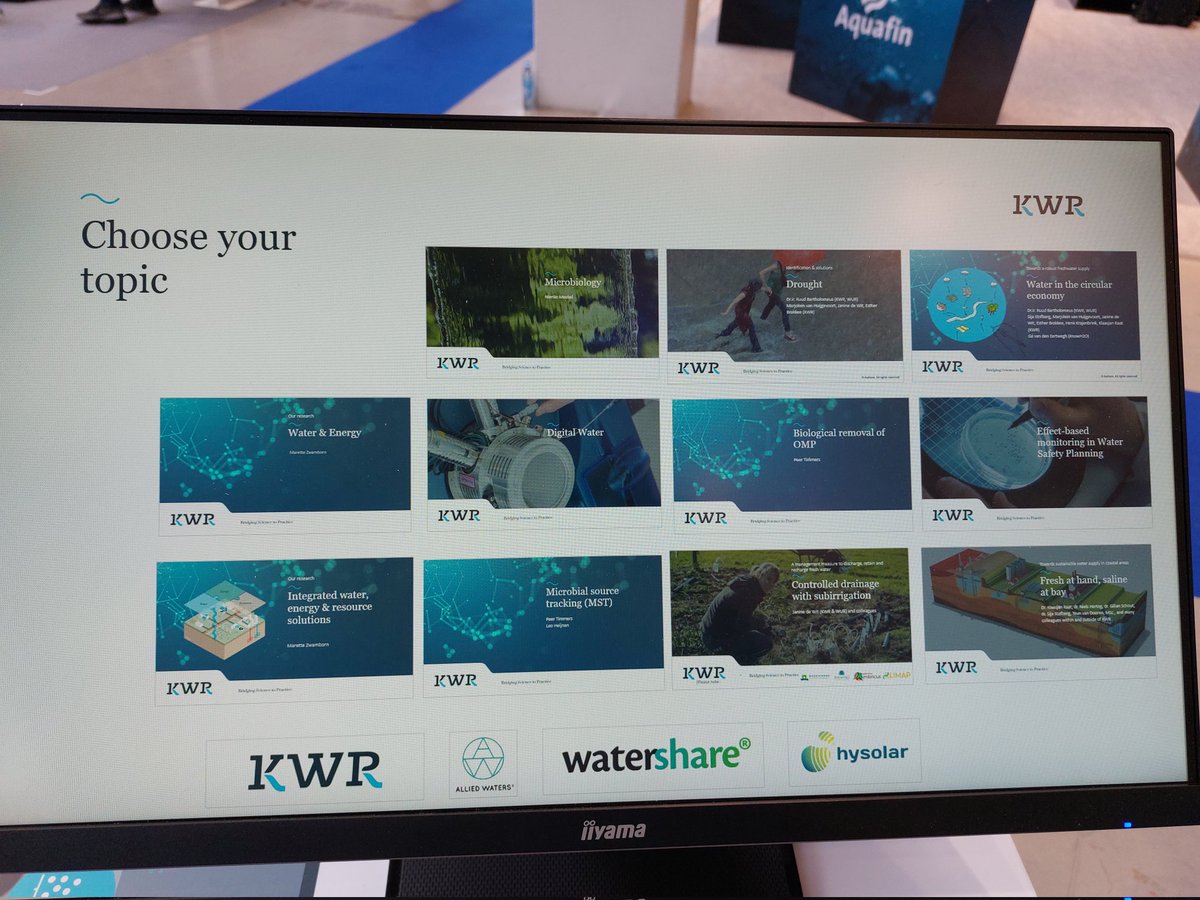r_bartholomeus's tweet photo. A lot of opportunities for nice talks and in-depth discussions at @KWR_Water-booth @IWAHQ #WorldWaterCongress. Just join! #circulareconomy #waterreuse #CollectiveResearch https://t.co/PP2LzvcJM6