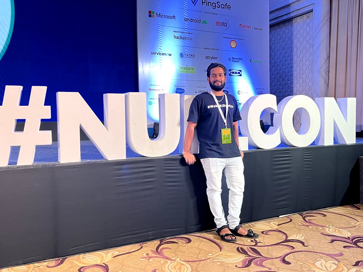 ravisarode_'s tweet image. At Nullcon2022
Lot of fans for Web3kiDuniya
@simplykashif @impranavm_ 
#Nullcon2022 #web3kiduniya