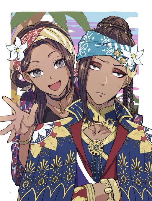 ジャミくんまだジト目しか描いたことないんだぜごめん(再掲)花火イベ良かったな～～～!! 