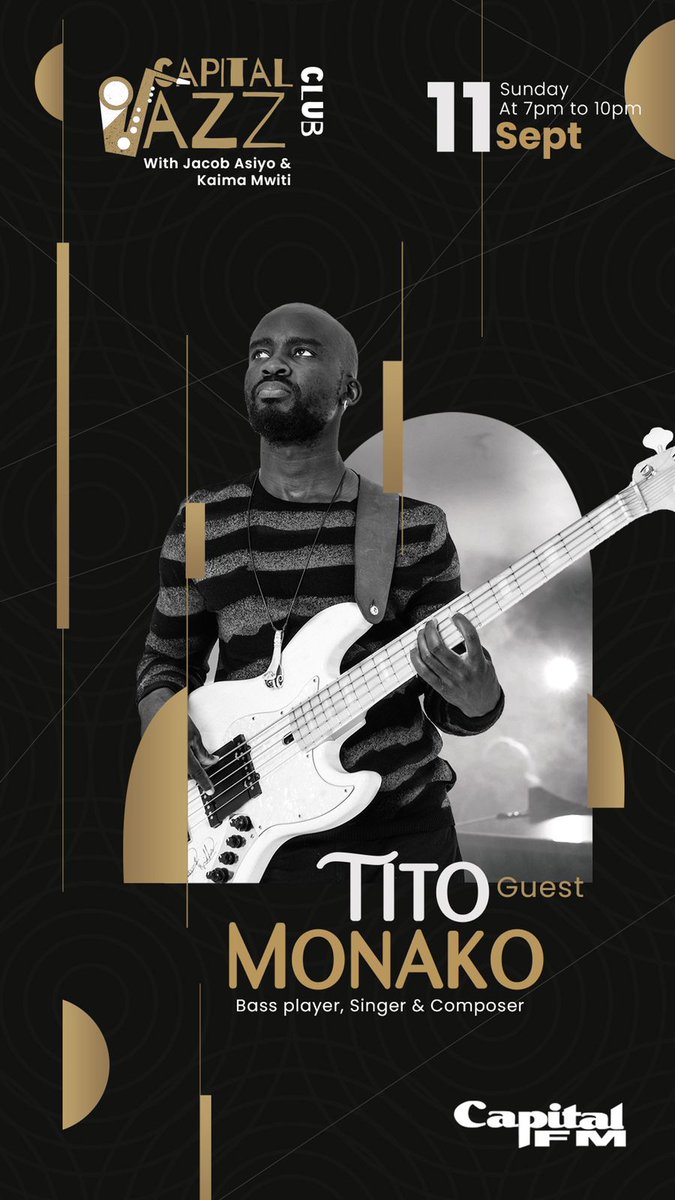I'm so excited to return to <a href="/capitalfmkenya/">Capital FM Kenya</a> this Sunday! At 7pm, tune in to <a href="/CapitalJazzClub/">CapitalJazzClub984</a> and learn more about my latest single #Zaïre