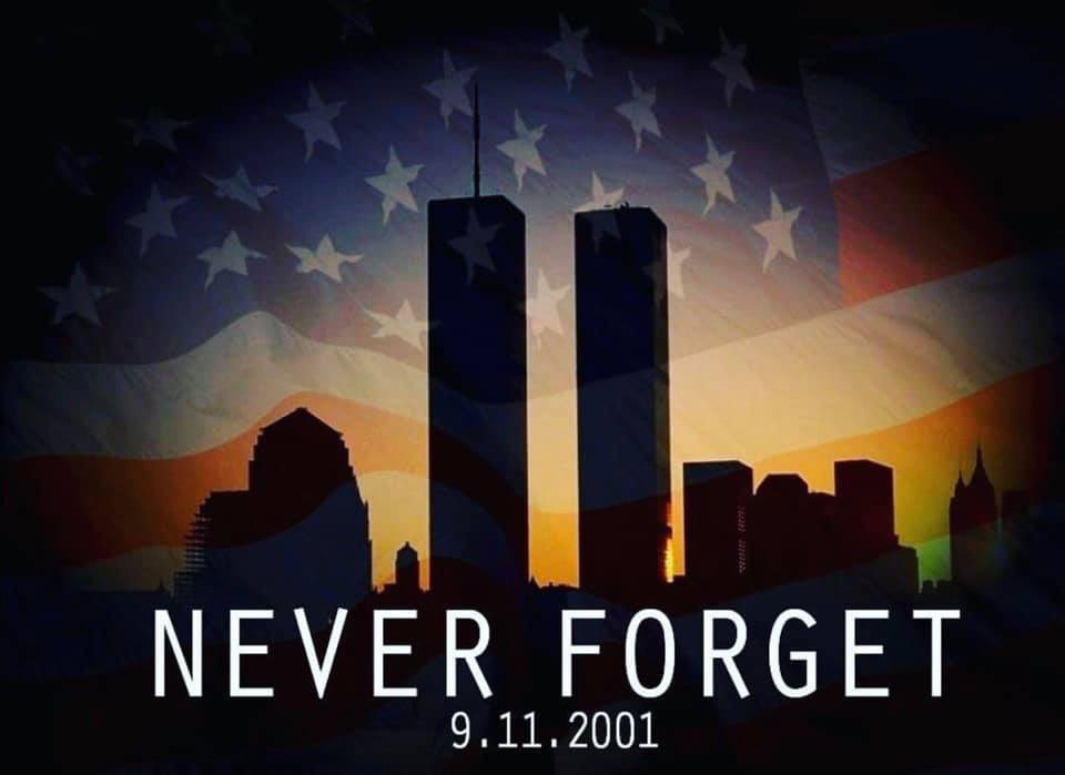 Today, we remember those who lost their lives on September 11th, 2001. We honor the amazing heroes of this tragedy and the sacrifices they made. We will never forget.