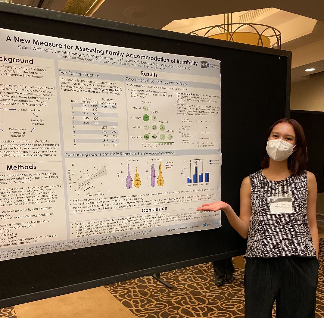 Logic of Emotion Lab (@logicemotionlab) on Twitter photo We LOVED seeing <a href="/claire_whiting/">Claire Whiting</a> present her research on family accommodation of irritability <a href="/srp_science/">Society for Research in Psychopathology</a>! We LOVED seeing <a href="/claire_whiting/">Claire Whiting</a> present her research on family accommodation of irritability <a href="/srp_science/">Society for Research in Psychopathology</a>!