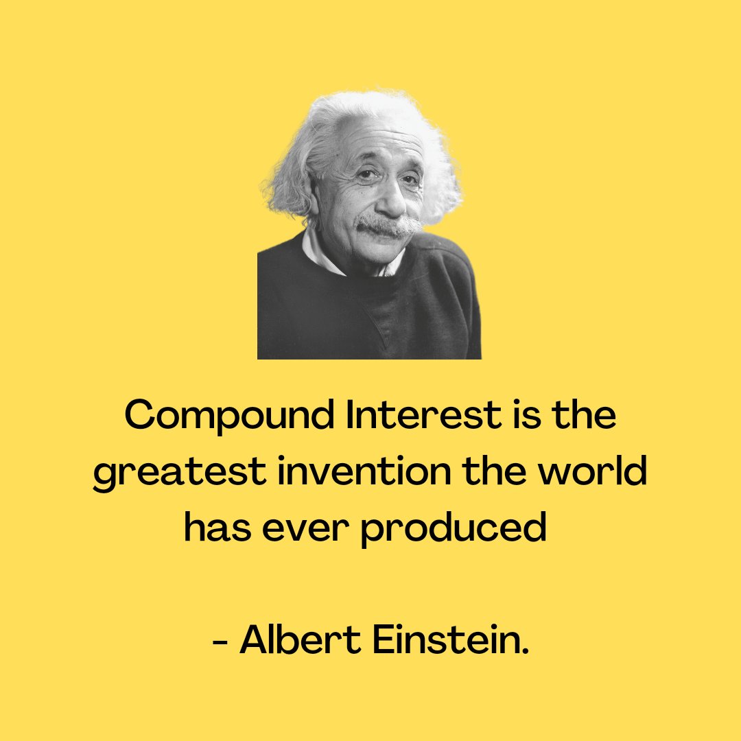 Jitendra Kirar on X: Compound Interest is the greatest invention