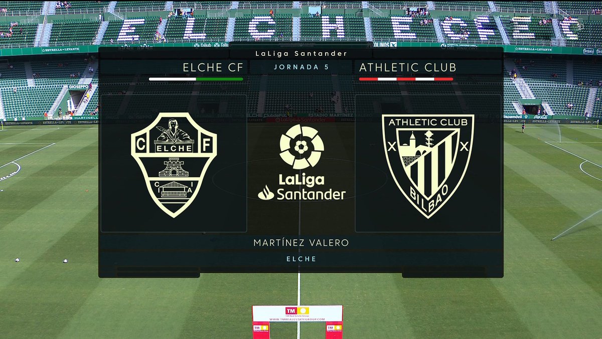 Elche vs Athletic Bilbao 11 September 2022