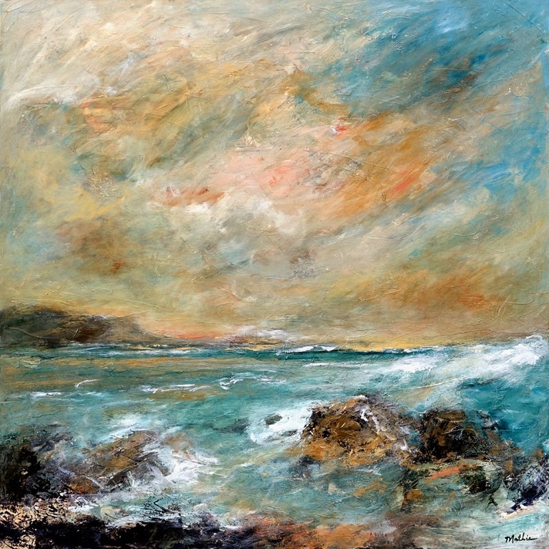CLMathie's tweet photo. "SaltwaterTherapy" 40 x 40 inches, by #Mathie, is part of my current solo show at #HowardMandvilleGallery in #Woodinville, WA. 24 #paintings in the collection, please preview here: https://t.co/KRDIVz0HNl

#artgallery #artdealer #interiordesign #luxuryliving #luxuryinteriors #art https://t.co/2akiogZfT8