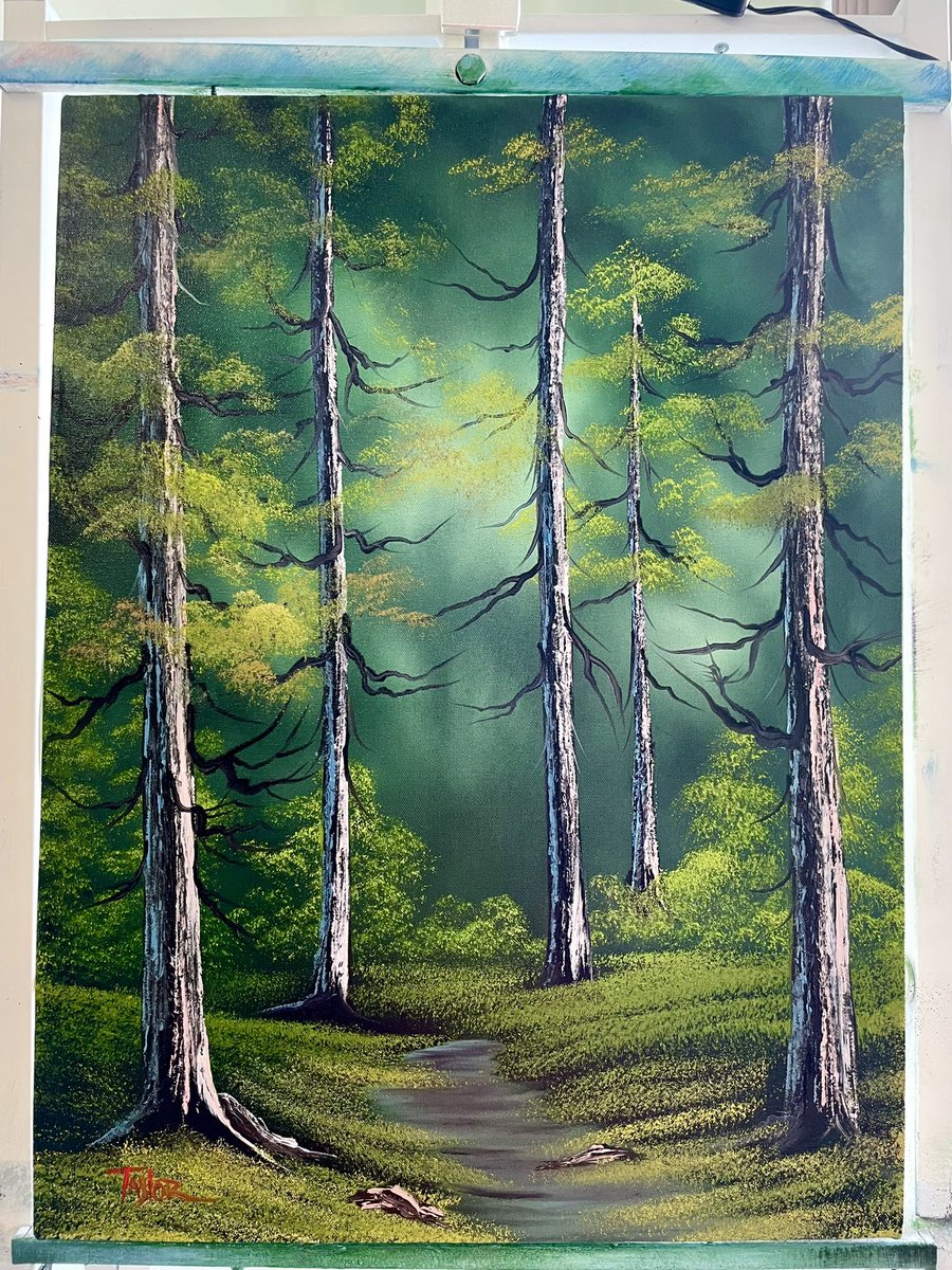BallStateCT's tweet photo. On the easel from the @downtownmuncie studio …

#PaintLikeBobRoss #BobRoss #HappyPainting #thejoyofpainting #happytreefriends #BobISWatching https://t.co/YGfWeU45QV