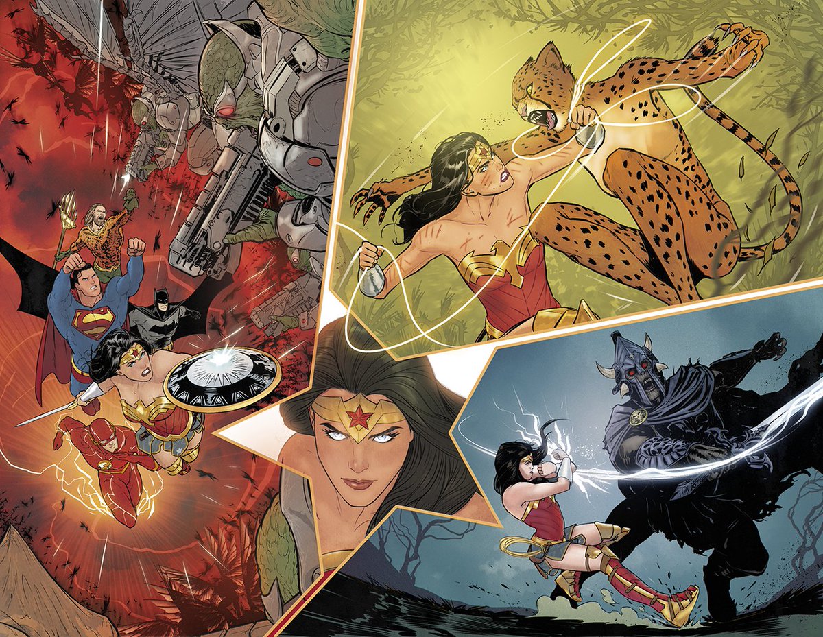 A bit more of my work in Wonder Woman with @marikotamaki and Jordie Bellaire! #DCComics #WonderWoman 