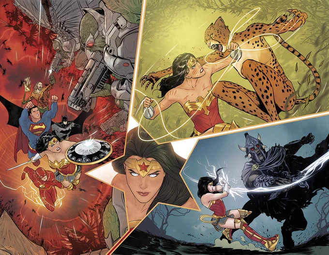 A bit more of my work in Wonder Woman with @marikotamaki and Jordie Bellaire! #DCComics #WonderWoman 