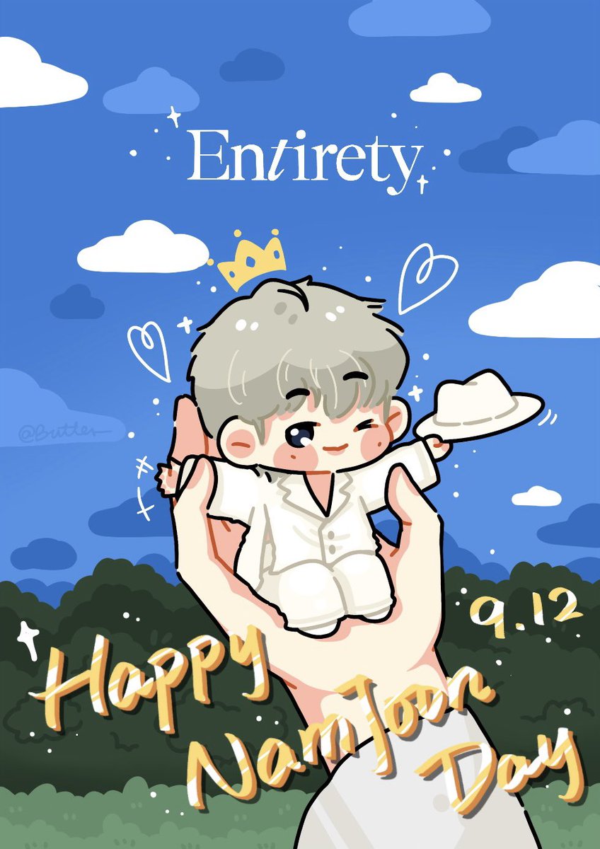 💙HAPPY NAMJOON DAY💙#KimNamjoon #BTSRM #NAMJOONfanart #btsfanart