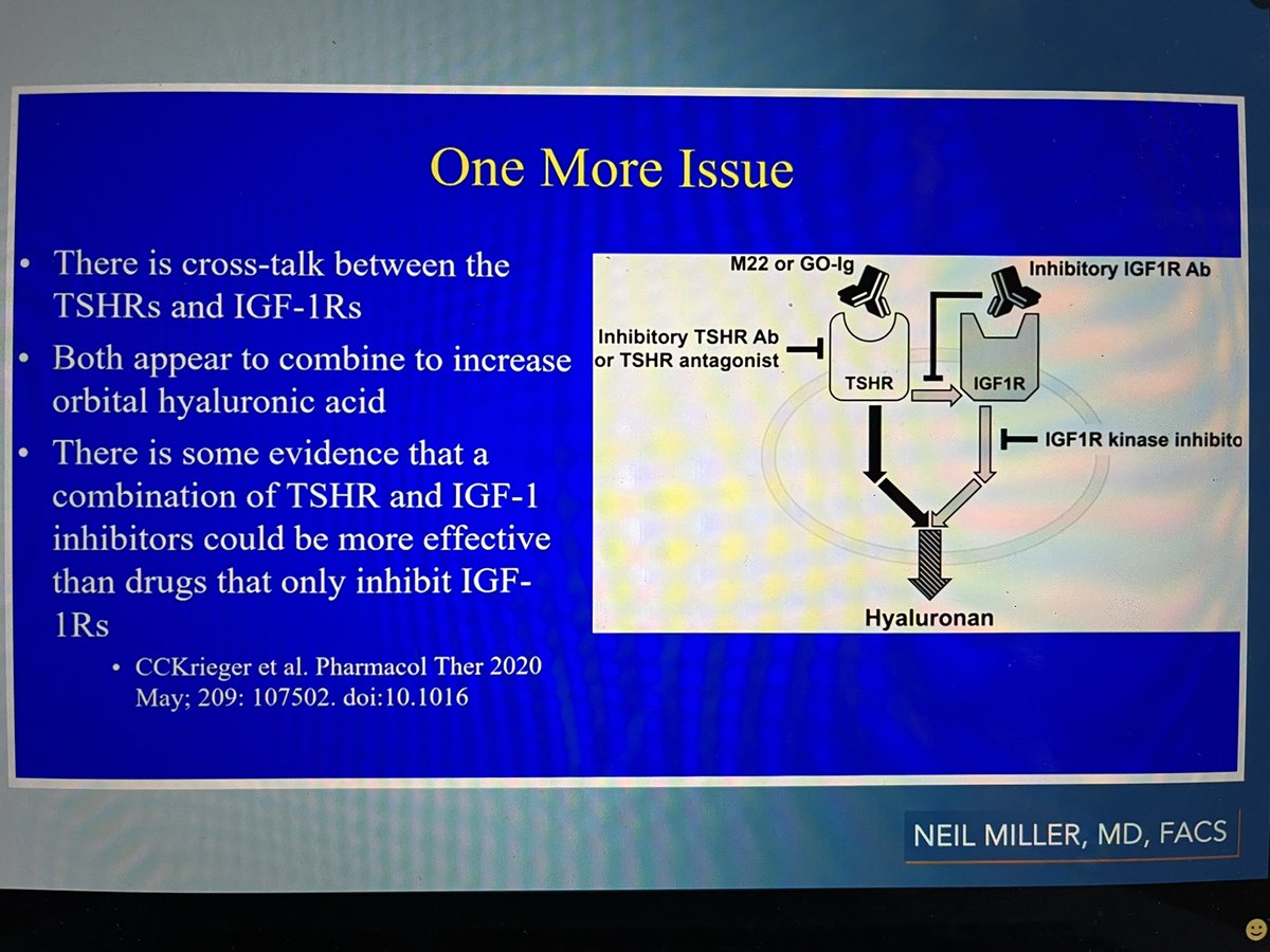 #WOC2022 super balanced talk on use of teprotumumab for #TED. An important advance for acute and chronic #TED. <a href="/NANOSTweets/">NANOS</a> <a href="/EunoSsociety/">EUNOSsociety</a> <a href="/attendWOC/">The World Ophthalmology Congress 2024®</a> #landmarkstudies