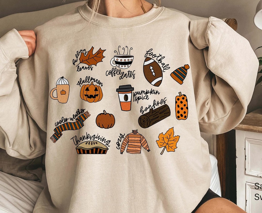 It's a new season and new beginnings. So add some fall to your daily routine with this cozy sweatshirt 🍂🍁 #fall #autumn