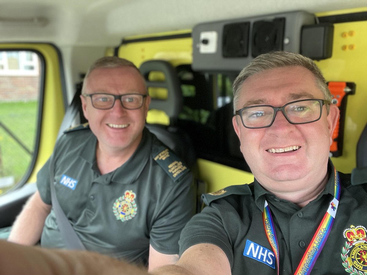 On a Ambulance in West Essex today with ⁦@CarlSmith1973⁩ great shift so far. ⁦⁦@HeyTomAbell⁩ ⁦<a href="/EastEnglandAmb/">EEAST Ambulance Service</a>⁩ ⁦<a href="/consultant_para/">Marcus Bailey</a>⁩ ⁦<a href="/MelissaD_85/">Melissa Dowdeswell</a>⁩ ⁦<a href="/iampaulgates/">Paul Gates</a>⁩