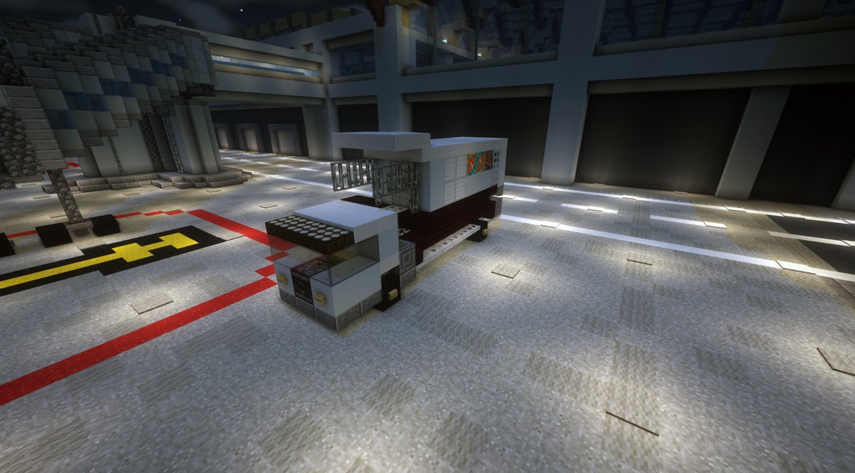 Diff_Aventures's tweet photo. Sur le tarmac de l'aéroport 🛫
#DifficilesAventures #Minecraft #SurvivalBuild https://t.co/a8QYFuPVnH