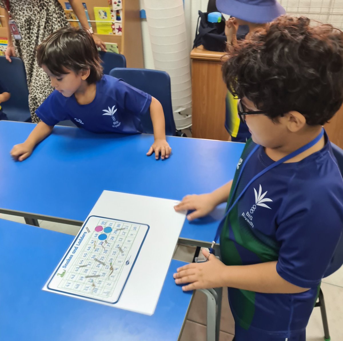 BISRActivities's tweet photo. What a fun way to start your season. #BISRPrimaryStudents enjoyed their first #FunBoardGames session today #AlHamraCampus 🎲 https://t.co/Rx0jb8Qyr7