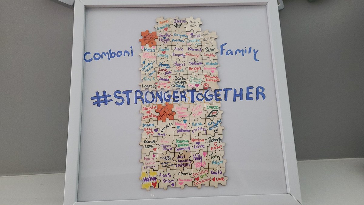Comboni Family , we are #strongertogether . See you all tomorrow! A blessed Sunday to you all.