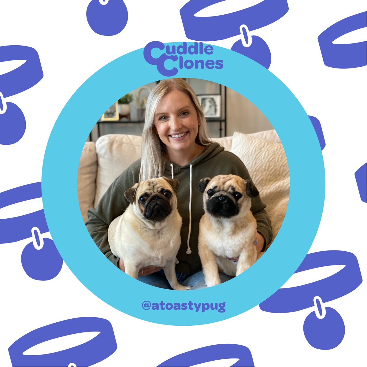 CuddleClones's tweet photo. Get your own #CuddleClone now so you can show off how adorable your pet would turn out! I mean, how cute is this photo?! 😍
Shop here 👉 https://t.co/VtebxeRnXk
--
#cuddleclones #customstuffedanimal #dog #dogs #petlovers #giftsforpetlover #petmemorial https://t.co/ZfcMYl7ufu