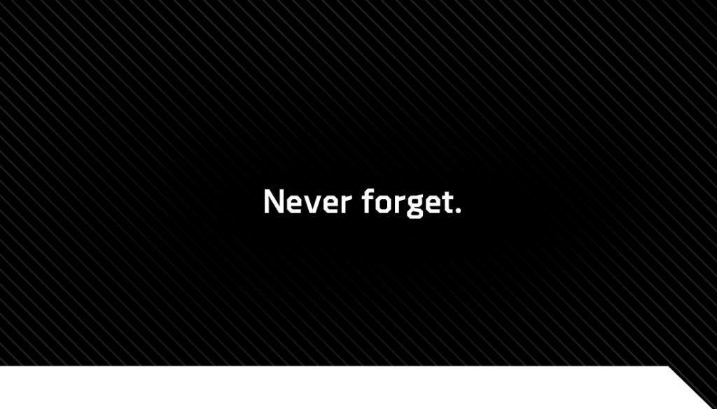 In remembrance of the fallen, their families and their brothers and sisters in service.