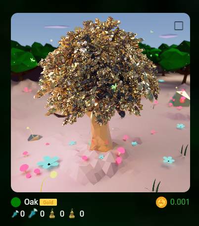 crick05's tweet photo. I had to buy my self another Oak, and for the first time, I got Lucky !! So here it is my brand new GOLD Oak ! -15% and -2% code "CHOW" @Ch0wja
@spring_gamefi @SpringGameCo
I show you my full forest just to flex a little... π
$SPR #Seednation #OakWeekend https://t.co/5bLv1wddlZ