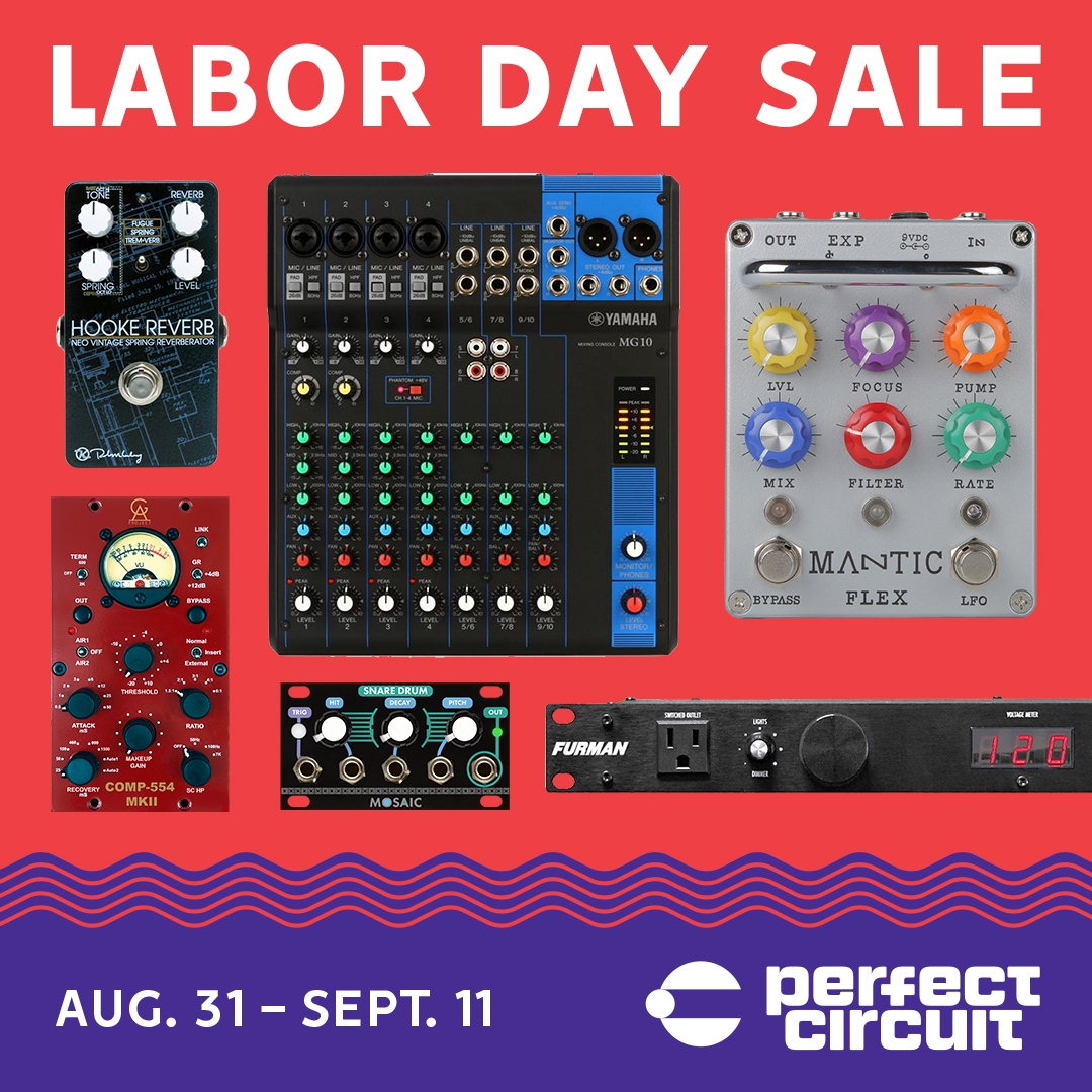Perfect_Circuit's tweet photo. It's your LAST CHANCE to get in on these Labor Day DEALZ.

Head to the site today to save before you miss out ! 

https://t.co/6Z4ayjlo1v

#eurorack #modular #pedals #studio #gear #producer #synthesizer #mixer #rackgear #pro #audio #sounddesign #SFX #film #performer https://t.co/la5komckZT