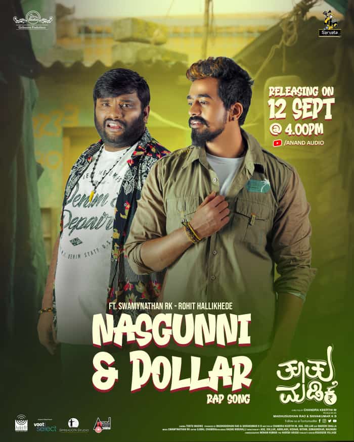 GarageCine's tweet photo. On demand we are releasing the crazy peppy song *'Nasgunni &amp; Dollar'* performed by Rohit Hallikhede tomorrow on *Anand Audio* 🙏💥
BLESS US. https://t.co/LLnMCXhX3i