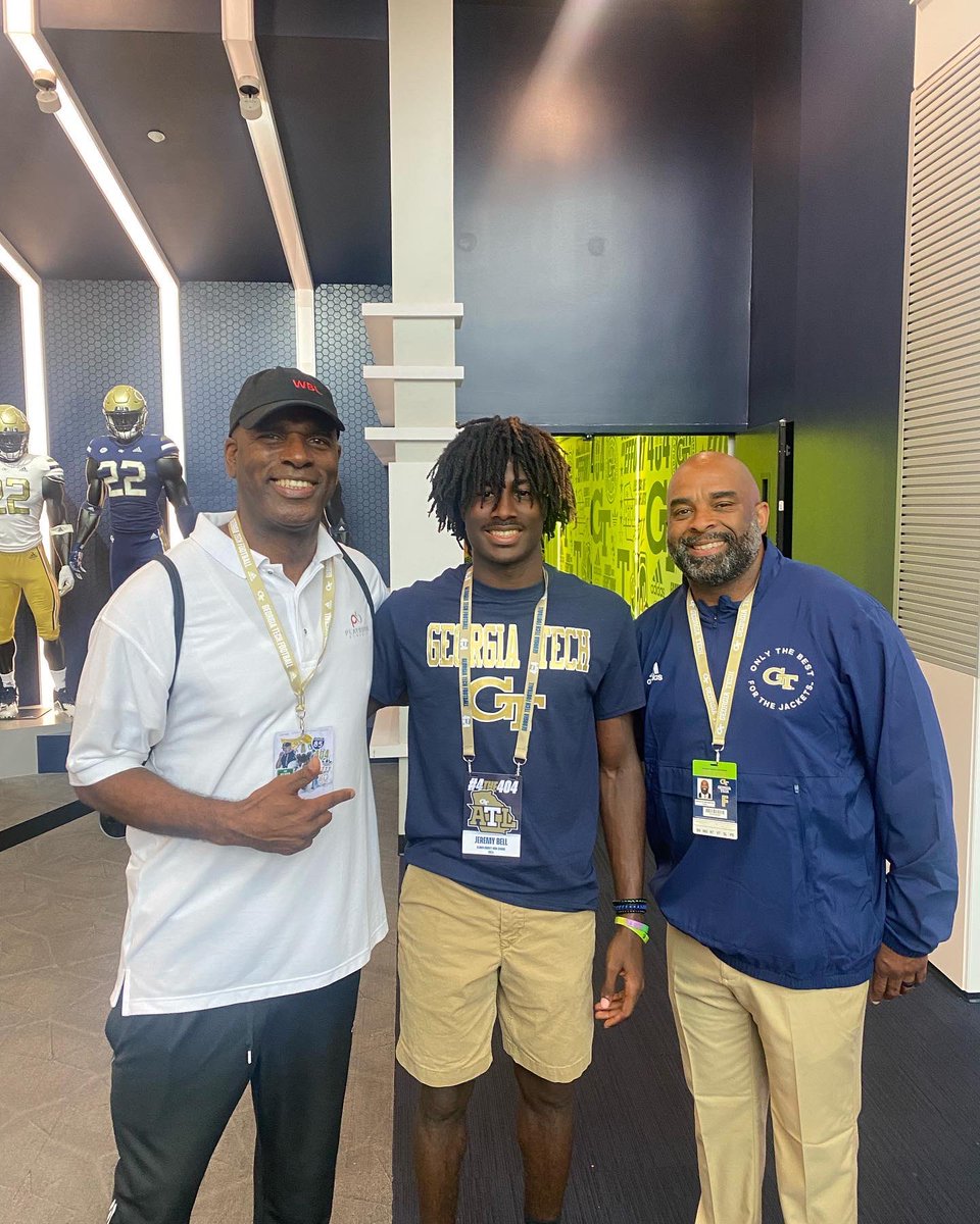 Had a great time at GA Tech yesterday @PlayBookAthlete @RecruitGeorgia @CoachCollins @RaphAndrades @GTRecruitBuzz @GTFootball @GTToddStansbury @ExpoRecruits @247recruiting @