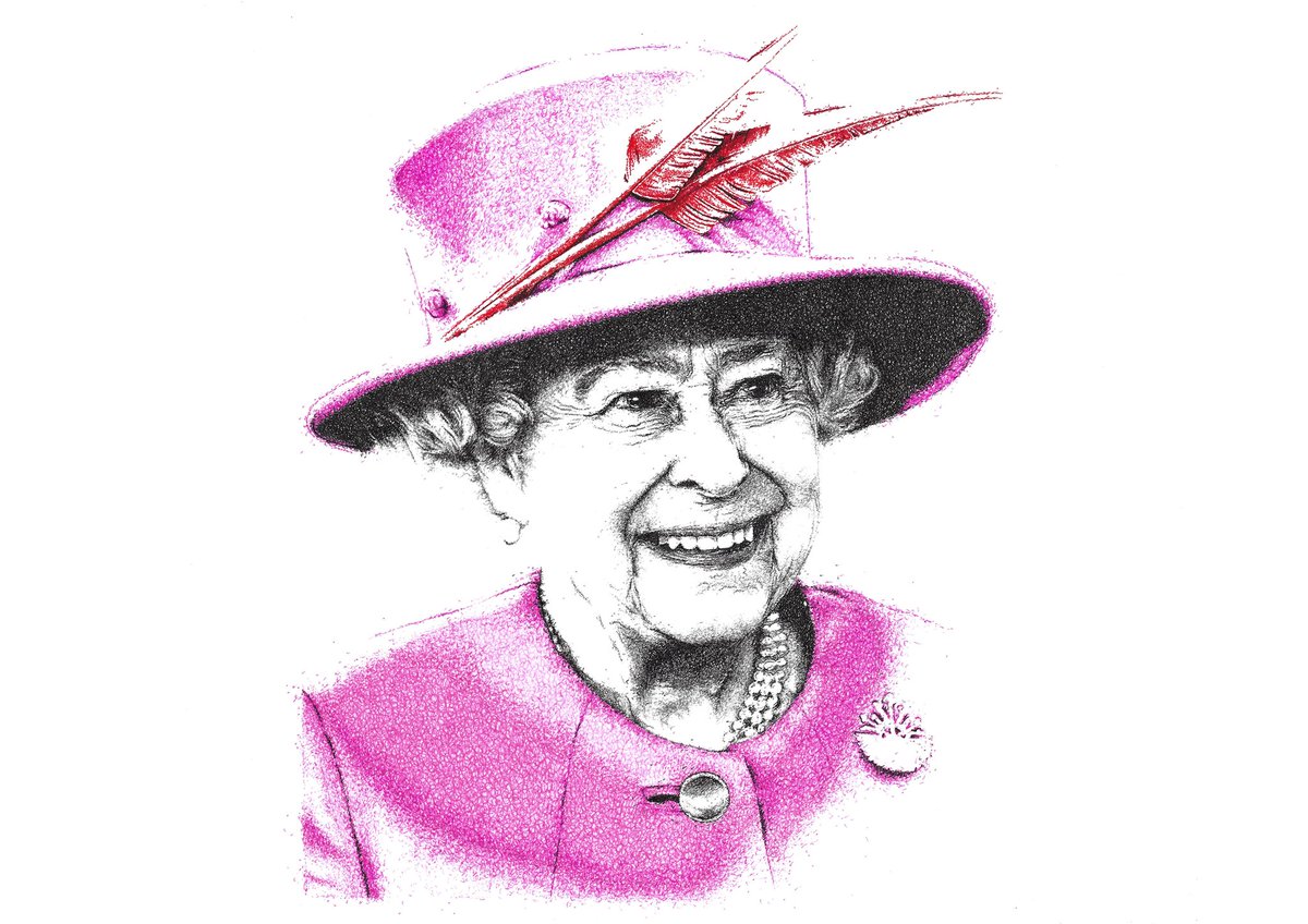 👑❤️

#TheQueen #QueenElizabeth #QueenElizabethII #RIPQueenElizabeth #artwork #illustrationartist
