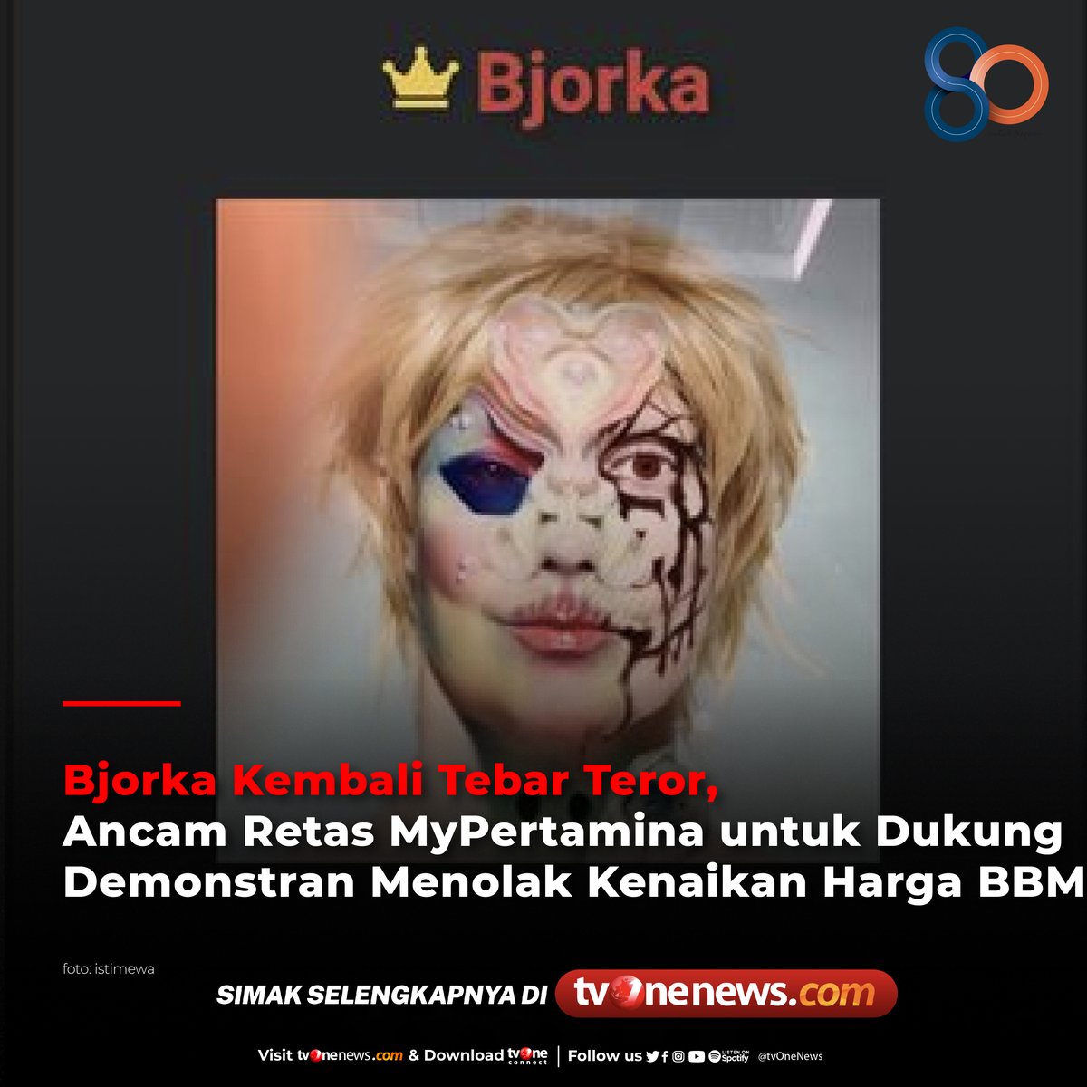 Hacker Bjorka yang mengklaim diri sebagai aktor di belakang layar peretasan informasi rahasia di Kemenkominfo dan Kemensetneg kembali menebar teror.

Simak berita selengkapnya di bit.ly/3d0GiE1
#NewsOne #CariBeritaditvOne #hackerbjorka #BBM