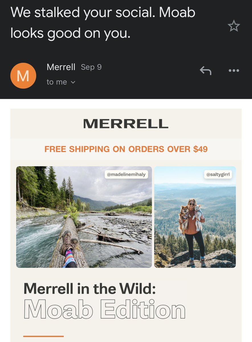 From a marketing standpoint, I understand the appeal of personalizing subject lines, but this is creepy.
