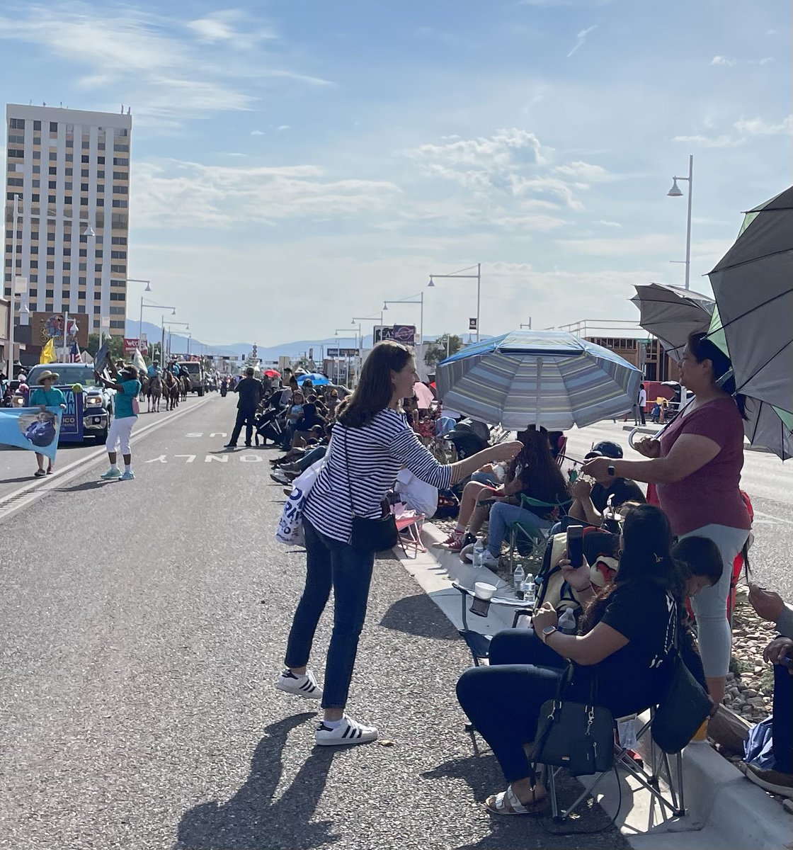 We had such a great time at the State Fair Parade yesterday! We joined Treasurer Eichenberg and passed out 2,000 <a href="/ABLEnewmexico/">ABLE New Mexico</a> &amp; New Mexico Work and $ave pencils to remind folks of programs that can help them save $$ and plan their futures.
