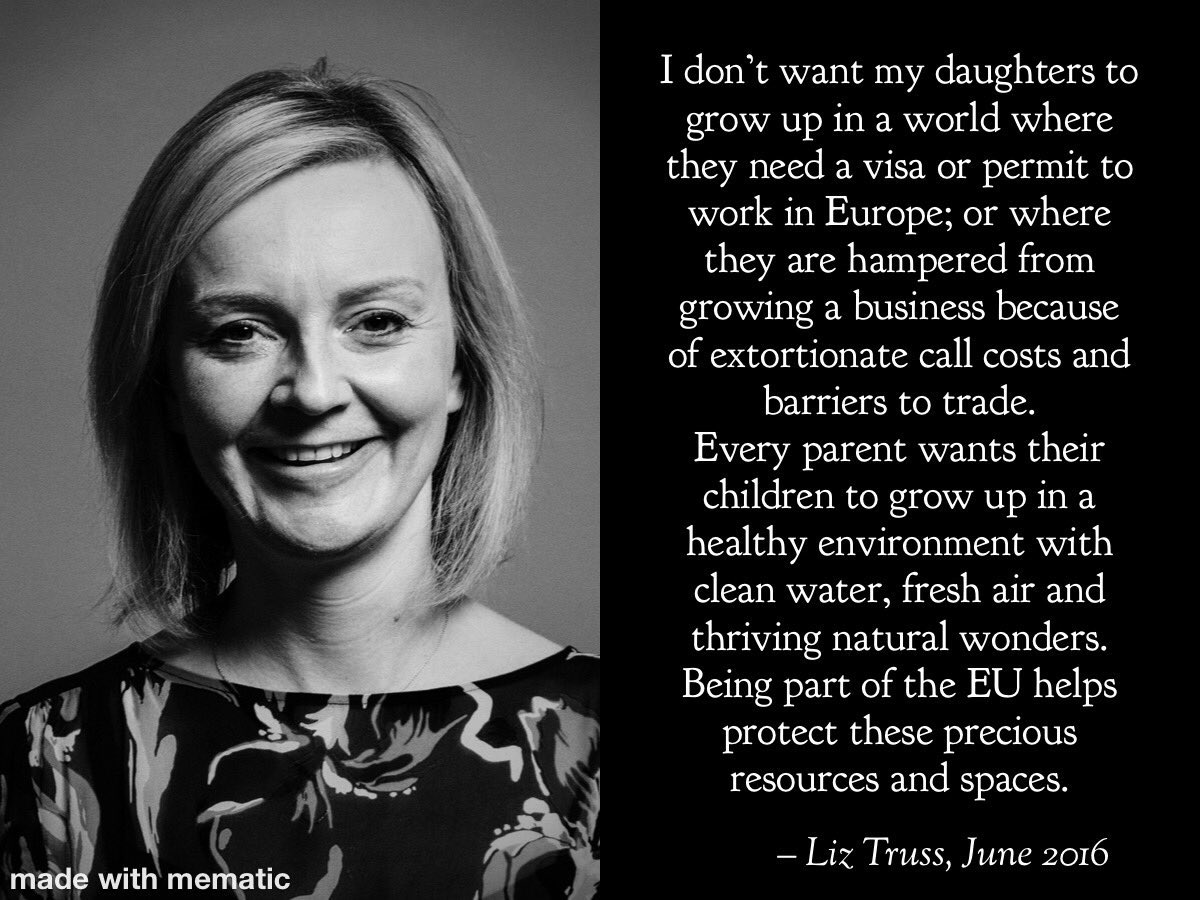 riotgrandma72's tweet photo. @thatginamiller @SpanishDan1 Her presence raises a lot of questions, full stop.#liztruss #energycrisis #oilindustry #bankrolling #tories https://t.co/6ydt8NA9cL