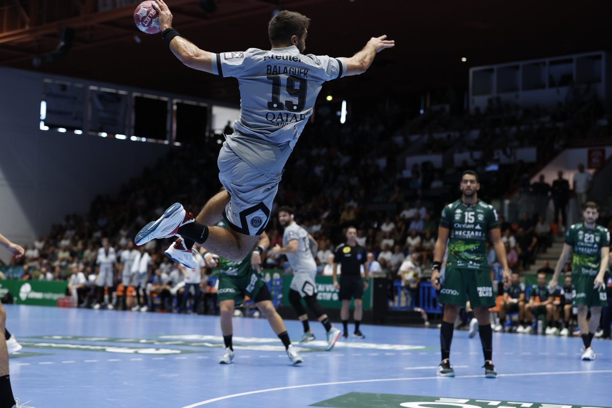 41' : <a href="/Balaguer14/">David Balaguer Romeu</a> marque et on passe à +2 ! Temps-mort demandé par Nîmes (20-22) #NIMPSG