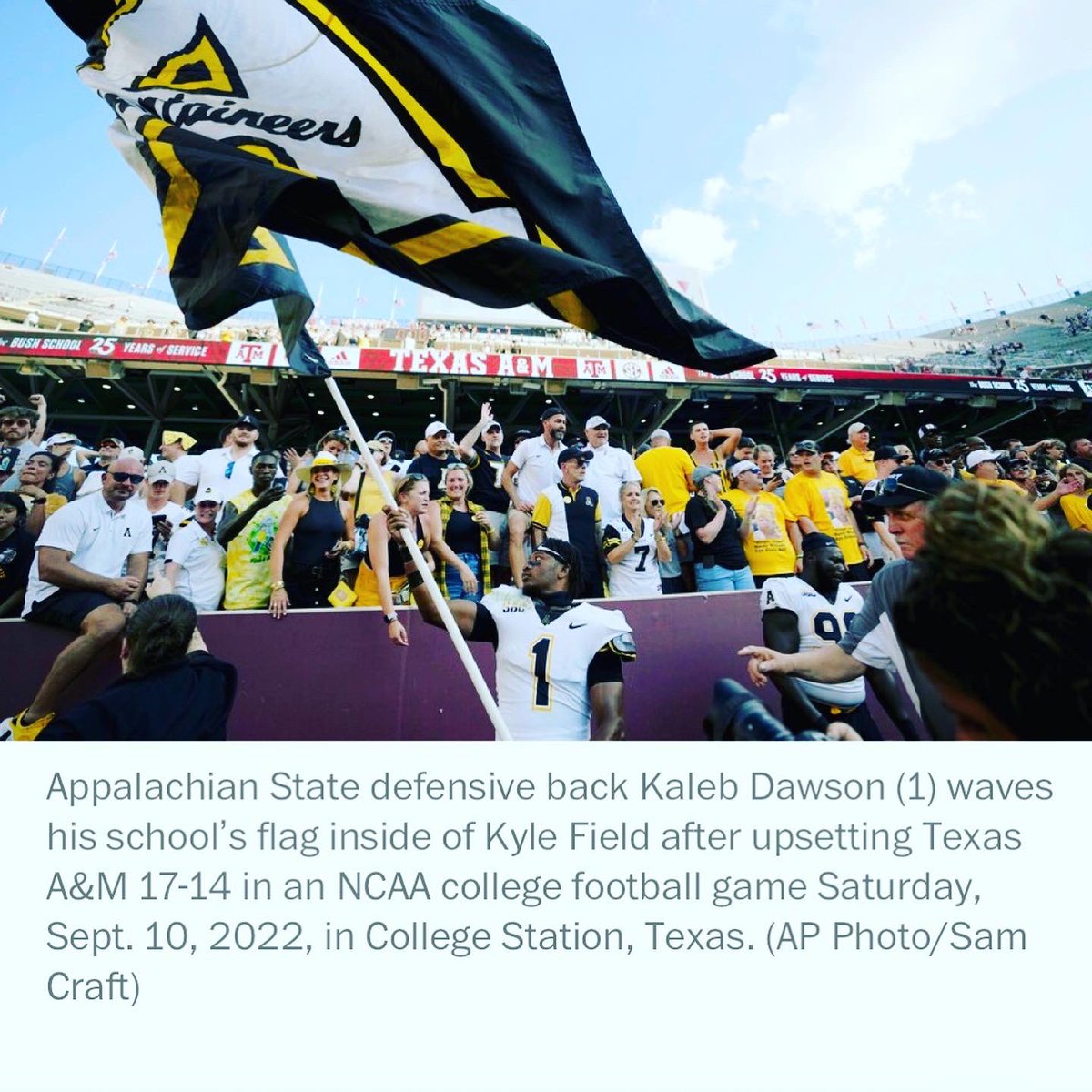 🏈 It’s great to be a Mountaineer 🏈 #AppalachianStateAlumni #AppalachianAmbassadors #AppalachianStateFootball