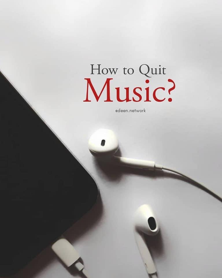 How to Quite music 🎶 

1/4