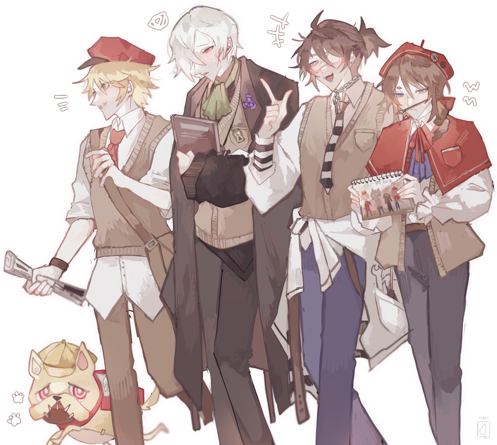 IDENTITY V 第五人格 ILLUSTRATION COLLECTION 第五人格 Identity V Illustration Collection - メルカリ
