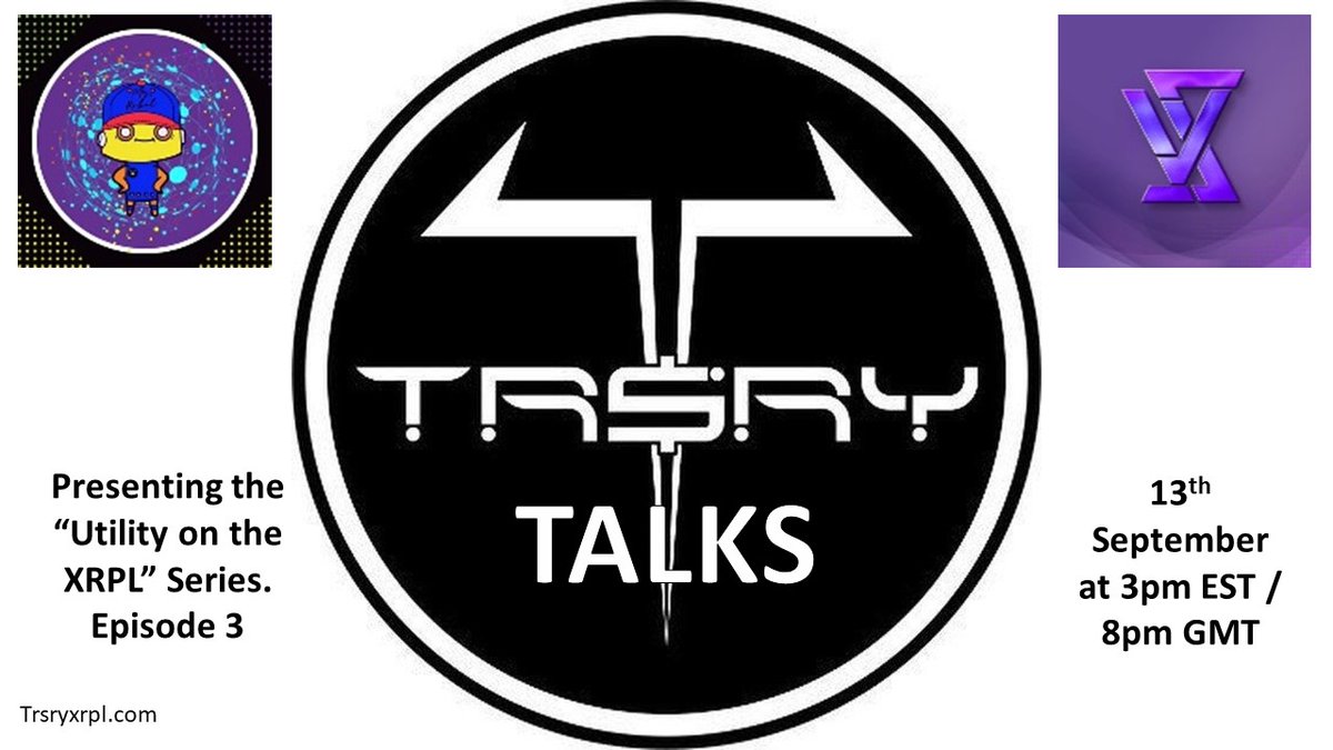 eolasCampus's tweet image. Look who&apos;s joing us for Treasury Talks on Tuesday for episode 3 of utilities on the XRPL

@VerseXVR &amp;amp; @MrRobotNFTxrpl