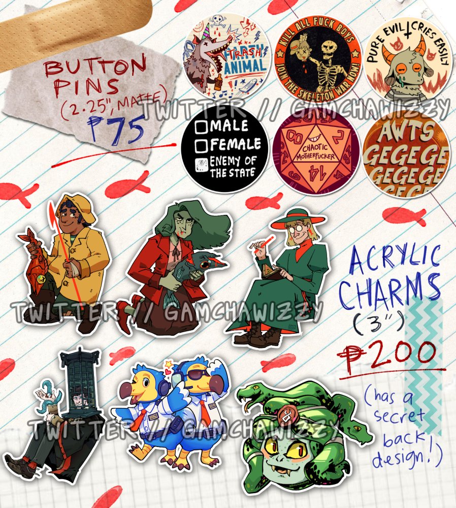 I'll be making most of these available for international peeps after the event through rbu/bbs and i/npr/nt :)