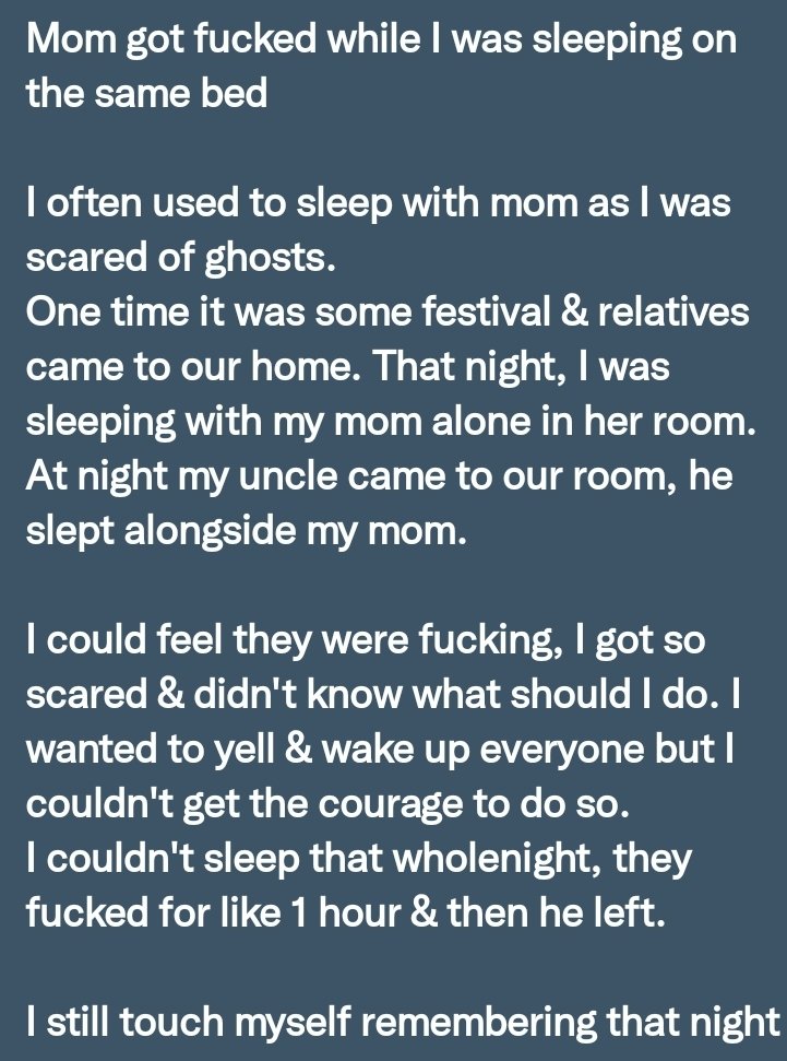 PervConfession on Twitter: "Her mom got fucked while she was in the