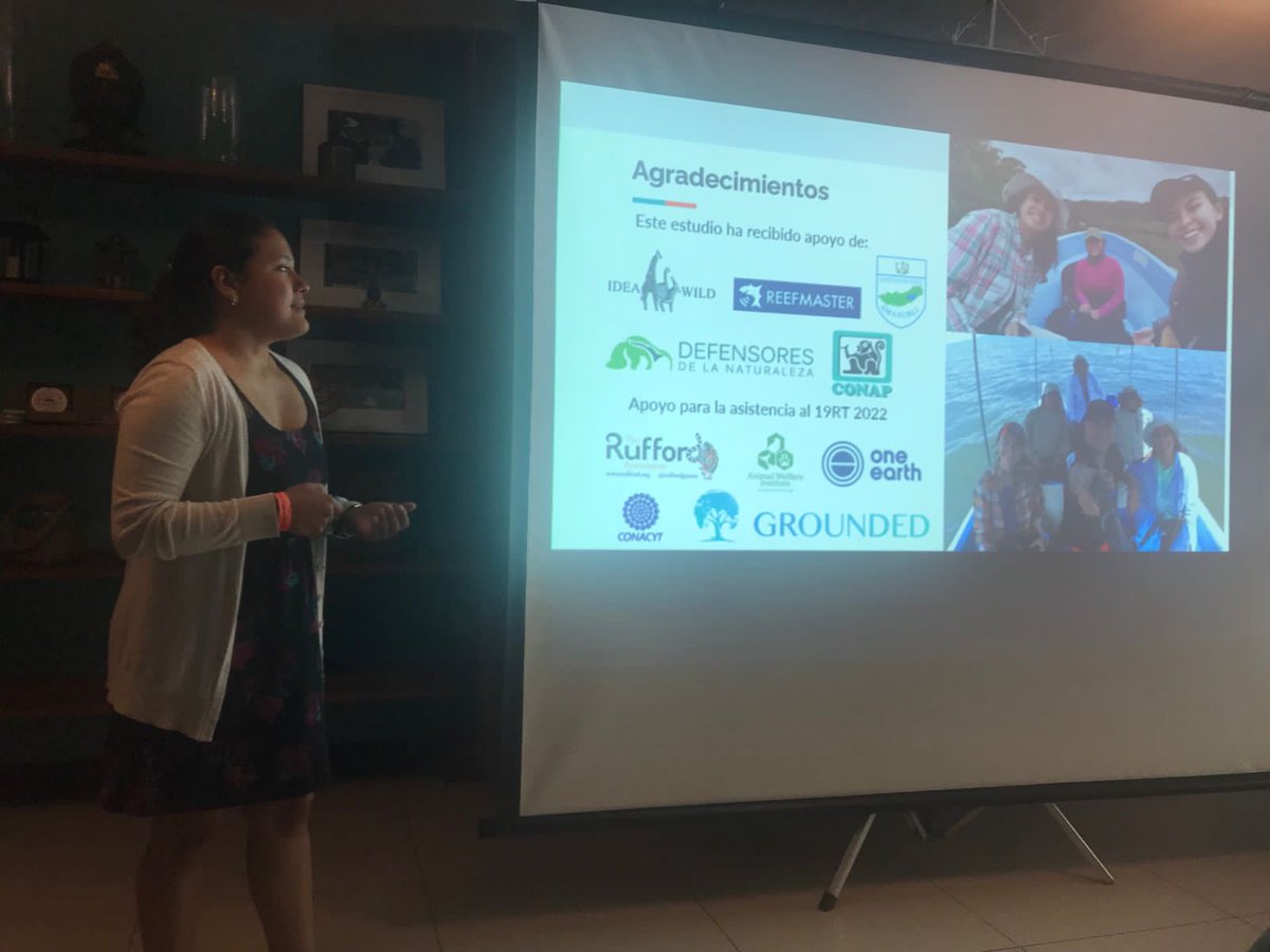 fabiologa8's tweet photo. We continue to celebrate the #WorldManateeMonth sharing the preliminary results of @Lucy_Aes and @belenophyta researh on the #CaribeanManatee in Guatemala at the #SILAMA. https://t.co/37THxX5shA