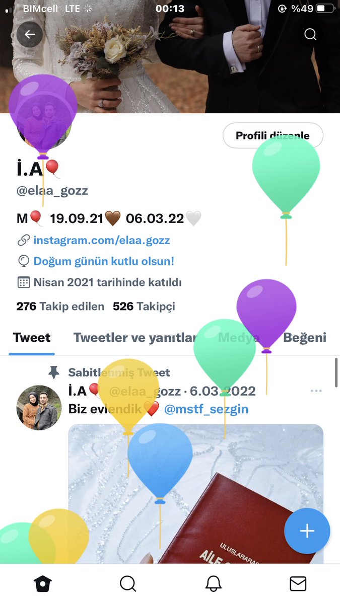 elaa_gozz's tweet photo. Uzun zaman sonra bir balon patlatmayalım mı Hayatımdaki en güzel yaşıma giriyorum ♥️ https://t.co/qKUovUVo4R