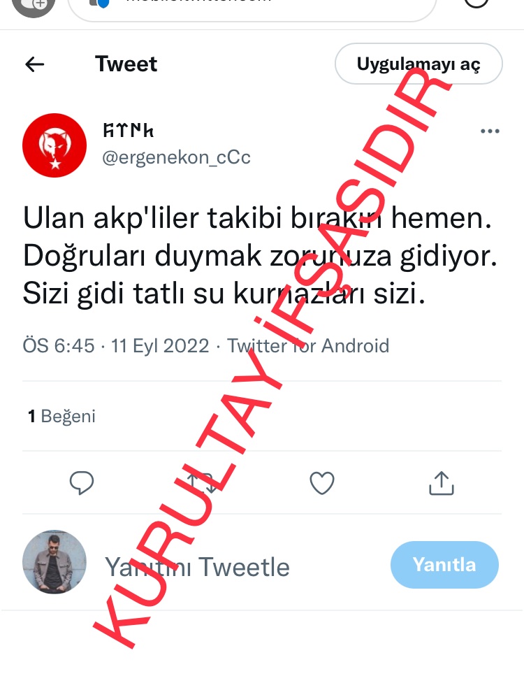 İFŞADIR EYNGELLEYİN ‼️
Size Diyor Size Ben zaten Takip etmem Böyle Kansızları…
Hala bu Psiliği takip etmeye Devam edecekmisiniz  Ak partililer 

Annesi Herkesle yatan kadının çocuğu olan bu şahısı atın takipten 
👇🏻👇🏻👇🏻👇🏻
<a href="/ergenekon_cCc/">𐱃𐰆𐰯𐰣 🇹🇷 𐱅𐰇𐰼𐰰</a> 
ENGELLEYİN SYPAMLAYIN PİJİ ‼️