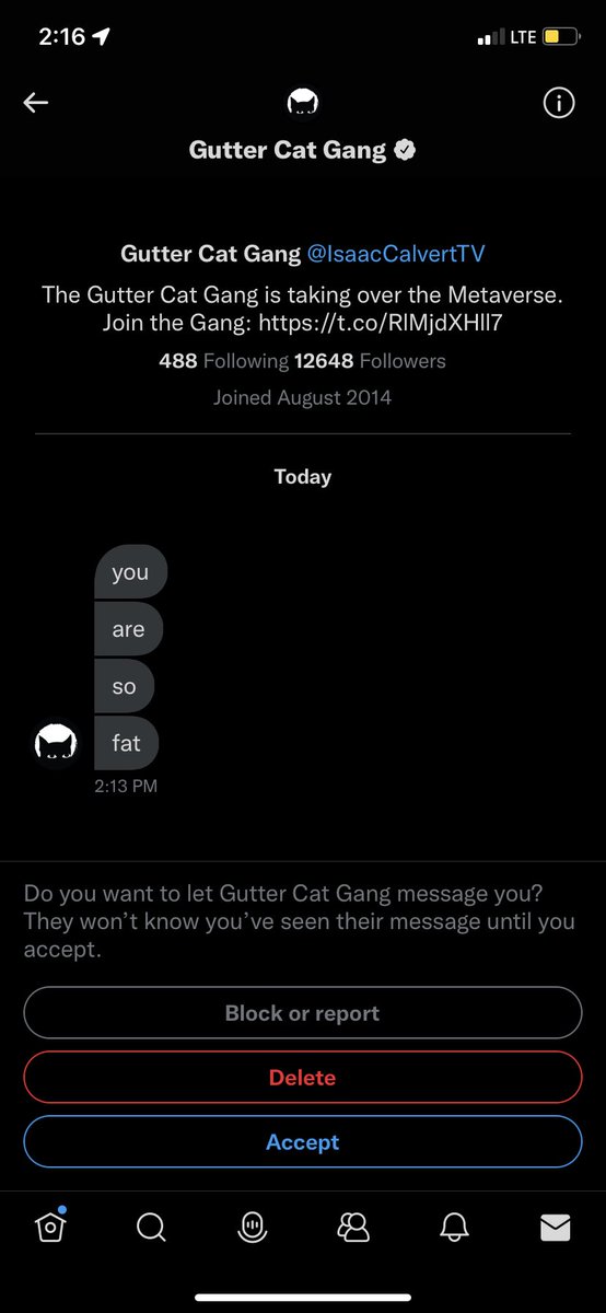 lilchronicccc's tweet photo. I guess I have to lose weight lol @GutterCatGang 😹 oh nooo @gutterdan_ ayoo GutterGainz this one hurts lmaoooo #FakeGang #LOL https://t.co/tBiW9V9LQ9