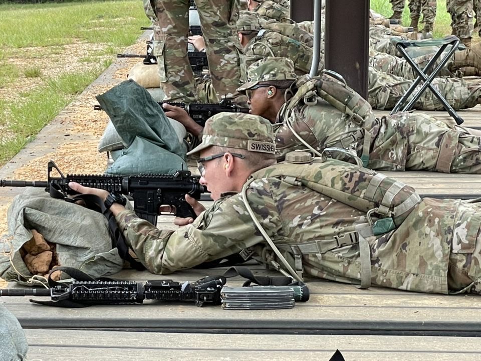 Troop2nd's tweet photo. Earlier this week the Trainees worked on their Rifle Marksmanship by grouping and zeroing their M4 carbine assault rifle. 

#AssassinTroop
#InTheShadows https://t.co/MSkCiqt8a2