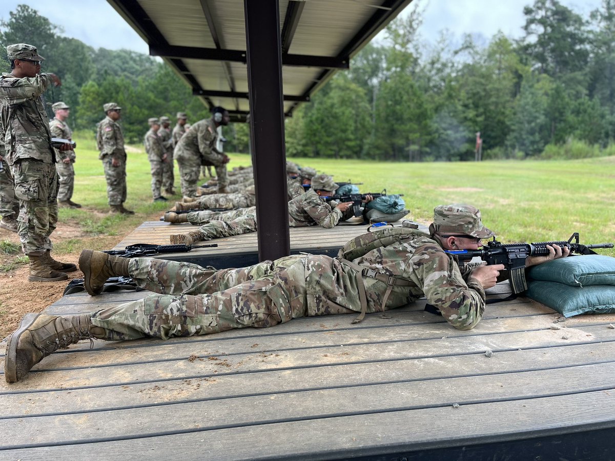 Troop2nd's tweet photo. Earlier this week the Trainees worked on their Rifle Marksmanship by grouping and zeroing their M4 carbine assault rifle. 

#AssassinTroop
#InTheShadows https://t.co/MSkCiqt8a2