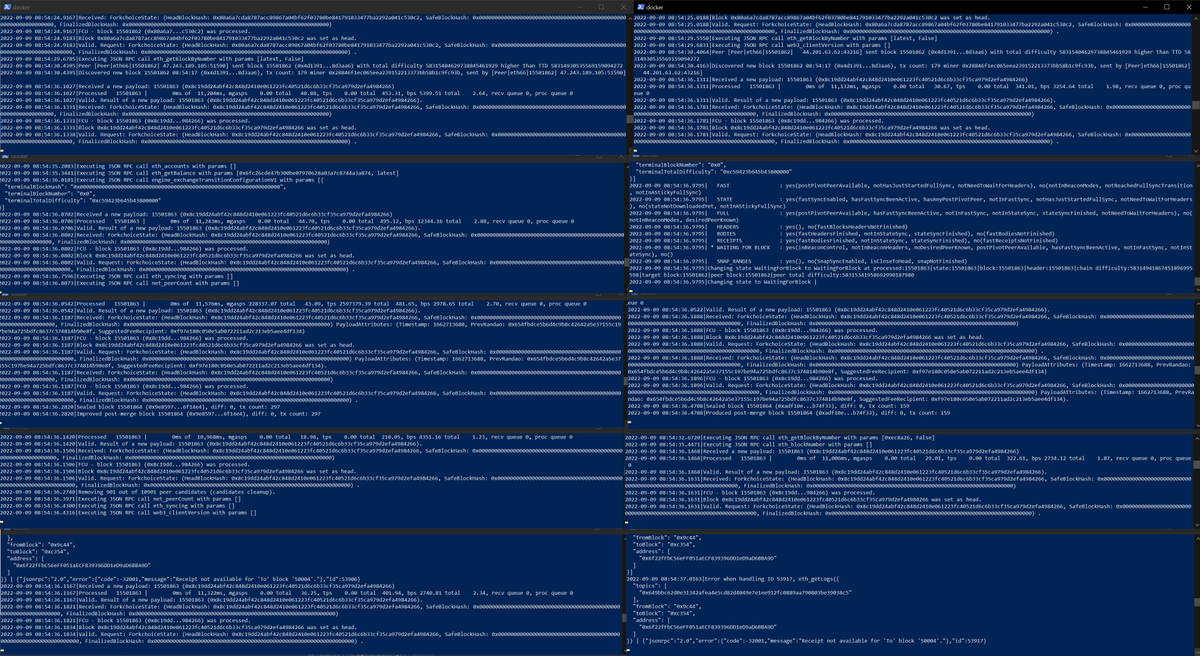 📢 #News: #TheMerge: #Ethereum ist nach erfolgreicher Beendigung des finalen #Mainnet-#Shadowforks-13 am heutigen Sonntag bereit für die #Konsensus-Umstellung von Proof-of-Work auf Proof-of-Stake #cryptocurrency #eth #kryptowährung #blockchain #POW #POS #ethereum2 #VitalikButerin