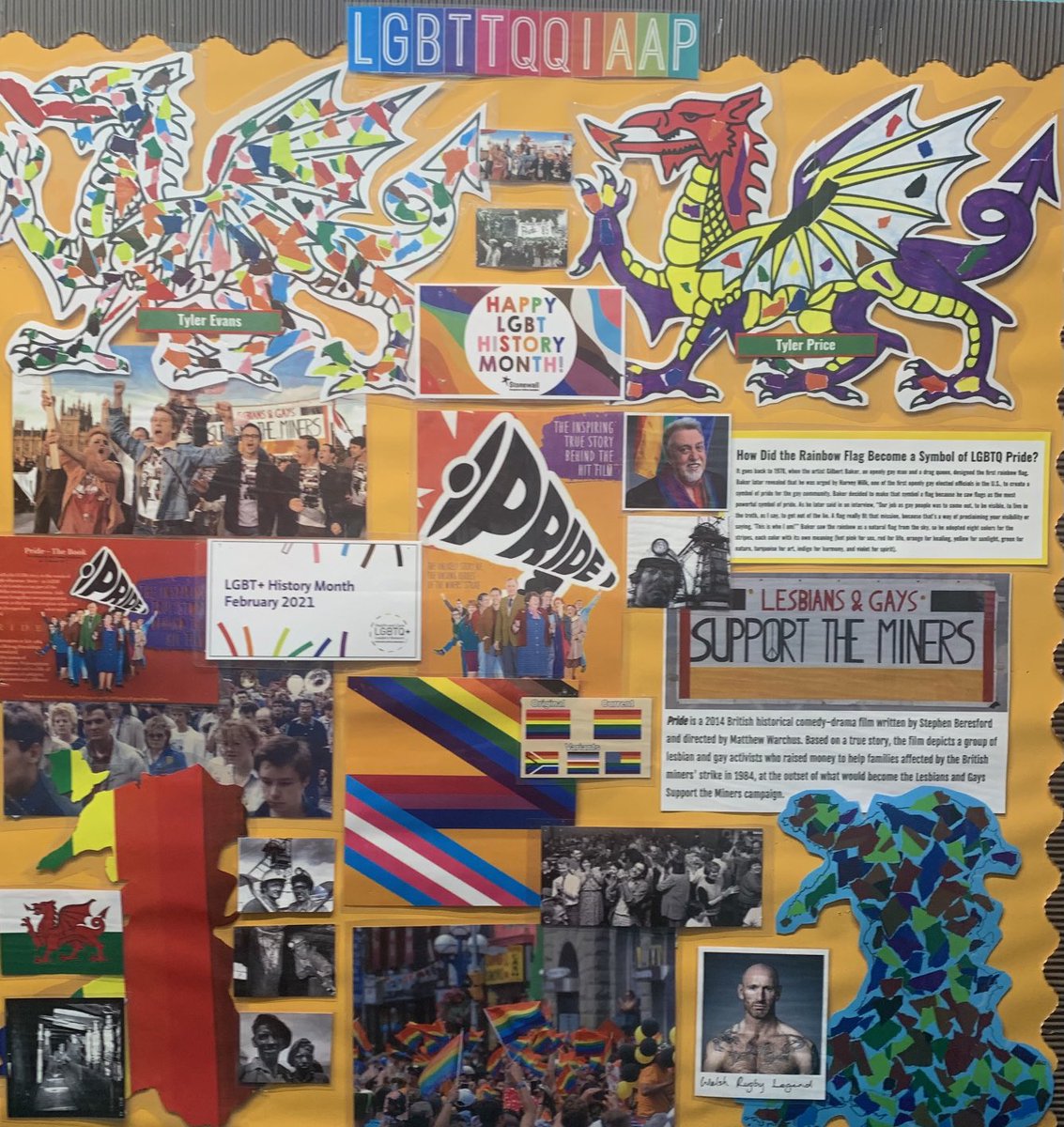 jonesing4jones's tweet photo. @joelycett we’ve just left Cardiff. I teach in a Pupil Referral Unit. This is work our kids did last year. Your show was incredible. Thank you.
#straightman #yourrightwingman 🏳️🌈🏳️⚧️🏴 #noprotests @Mrs_Sarajones https://t.co/XnRd26lzvW