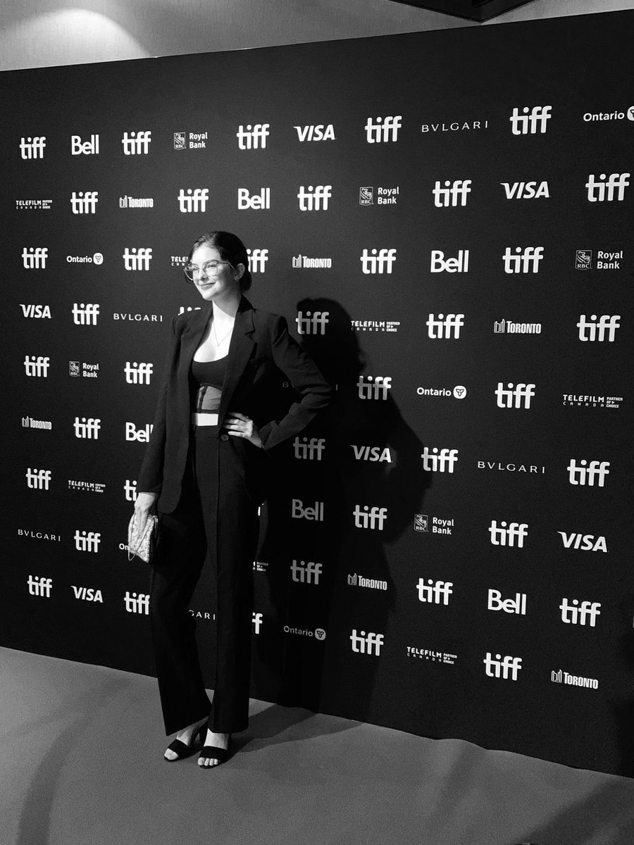 youngarsonists's tweet photo. The women of THE YOUNG ARSONISTS have arrived on the red carpet for the #TIFF22 World Premiere. https://t.co/GjOnXLvvJK